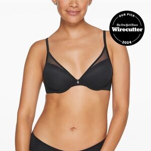 ThirdLove Black Uplift Plunge Bra 34A